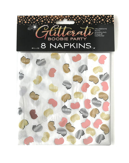 CP.1071 - Glitterati Boobie Napkins image 1