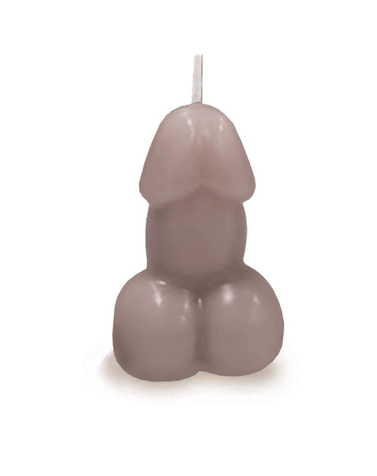 CP.1160 Eden's Candle Vanilla Scented Penis, Taupe image 1