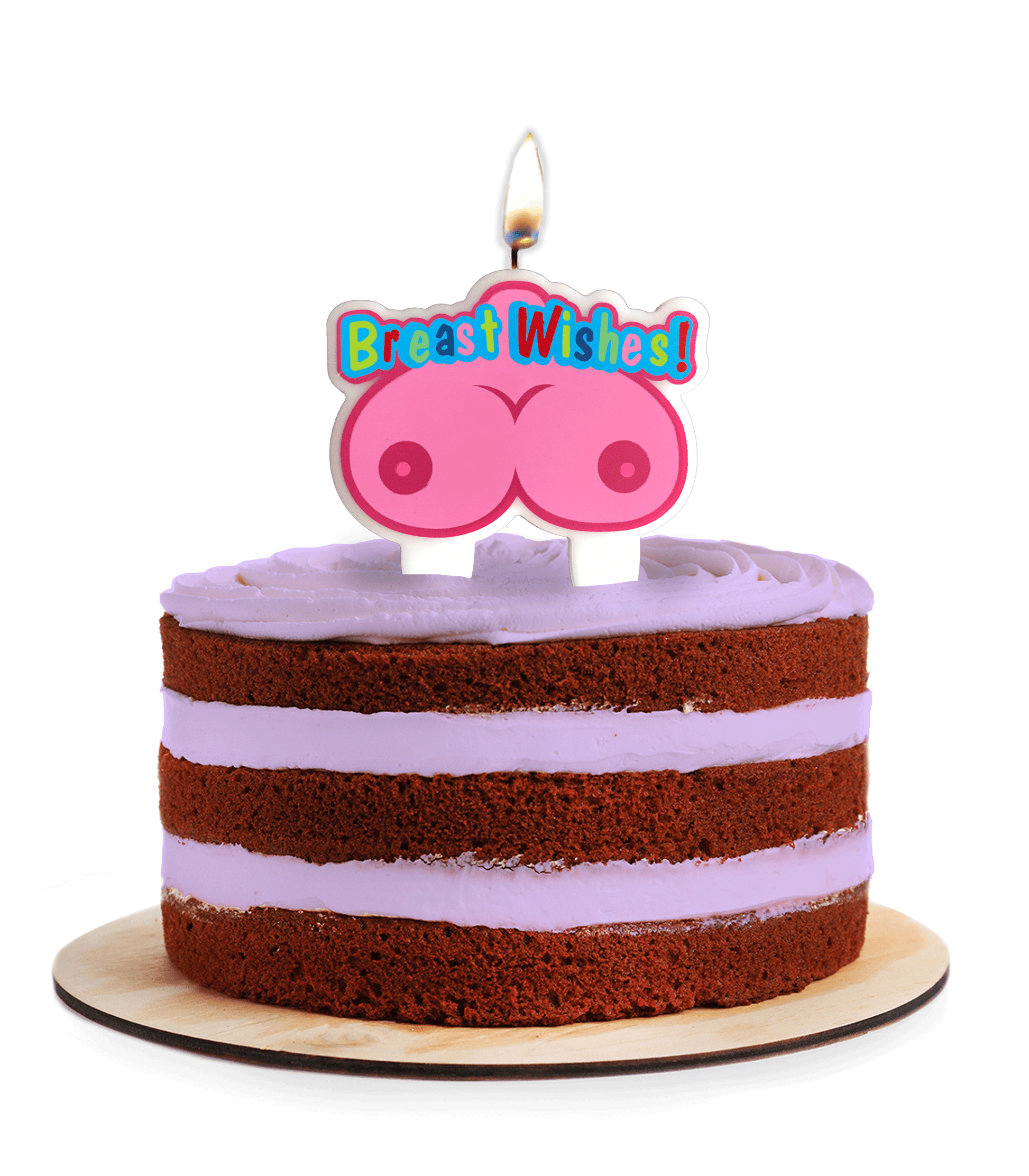 CP.849 - Breast Wishes Boobie Party Candle image 0