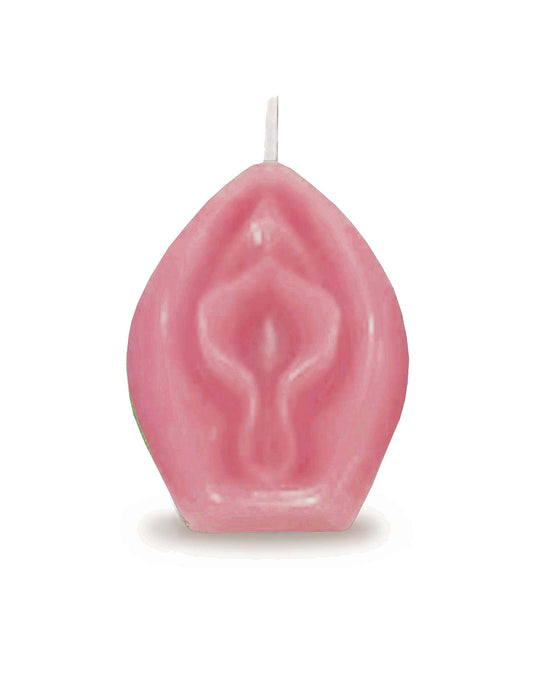 CP.1155 Eden's Candle Vanilla Scented Vagina, Rose image 1