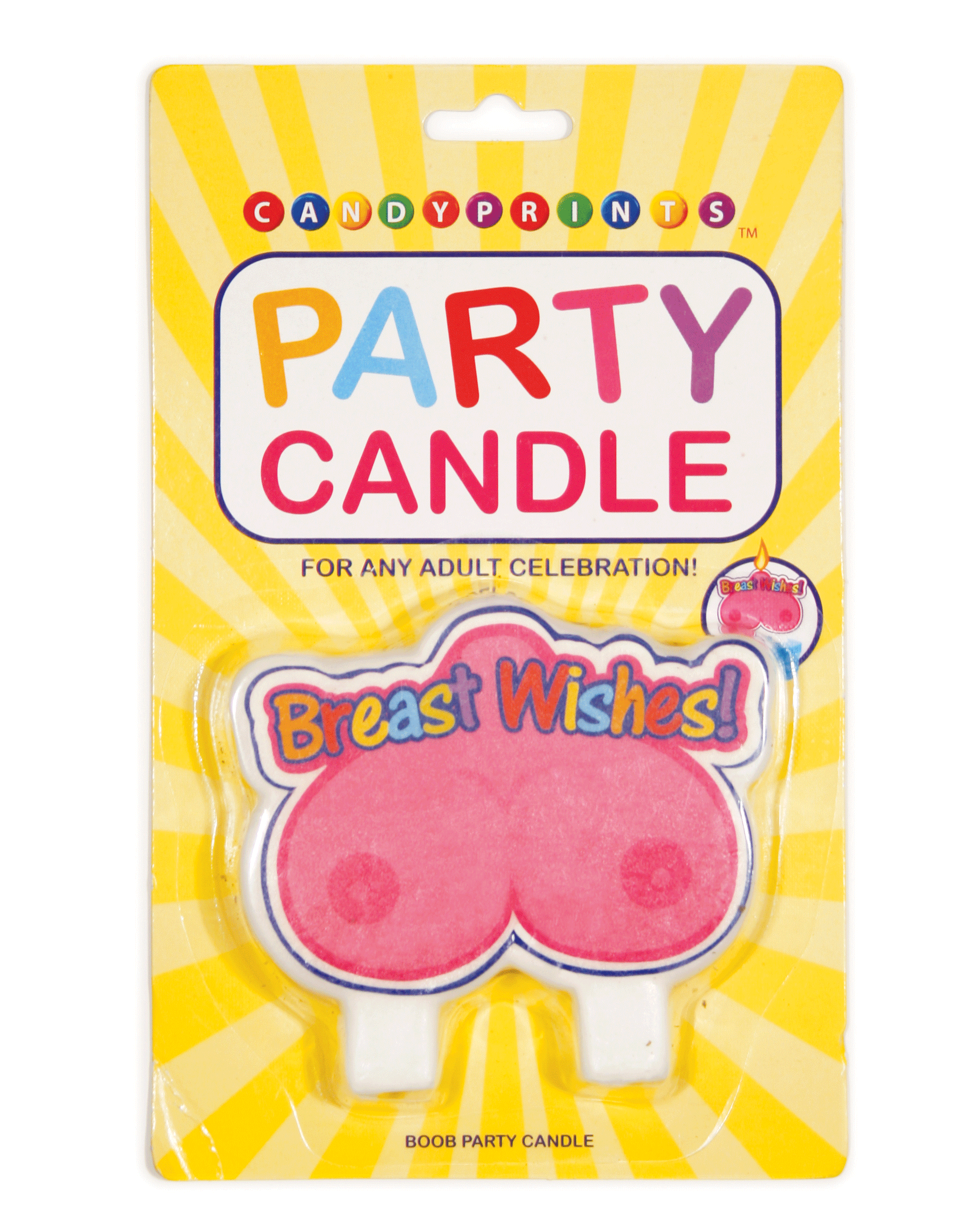 CP.849 - Breast Wishes Boobie Party Candle image 1
