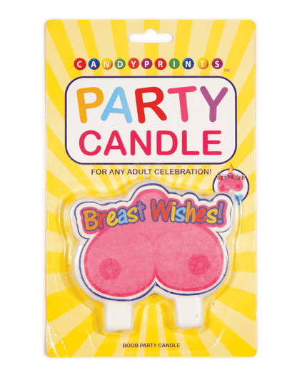 CP.849 - Breast Wishes Boobie Party Candle image 1