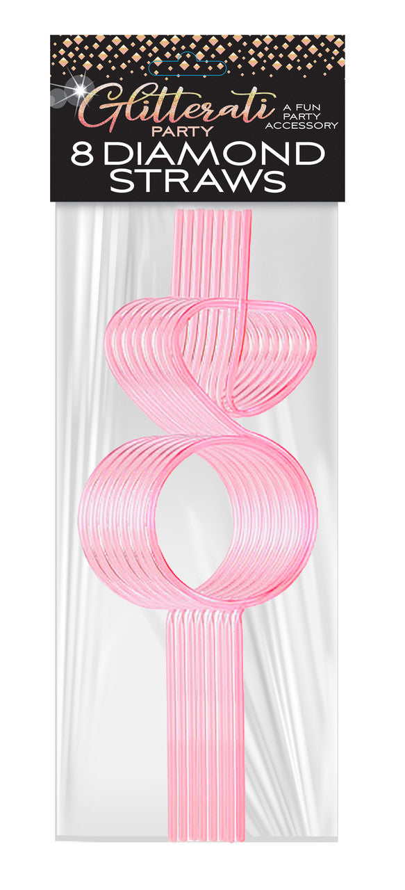 CP.1089 - Glitterati Diamond Straws Set of 8 image 1