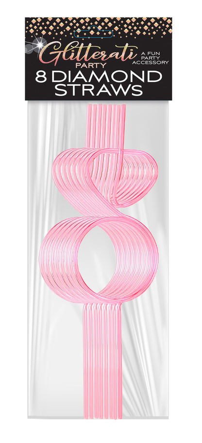 CP.1089 - Glitterati Diamond Straws Set of 8 image 1