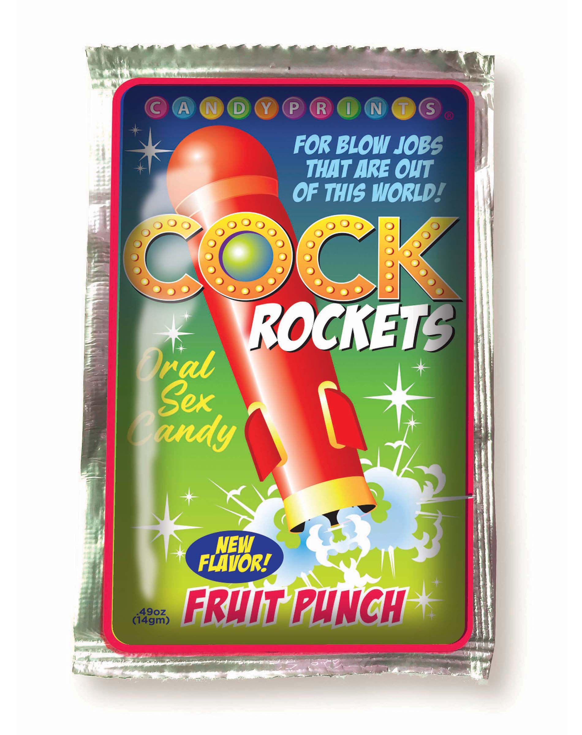 CP.1164 - Cock Rockets Oral Sex Candy, Fruit Punch image 0