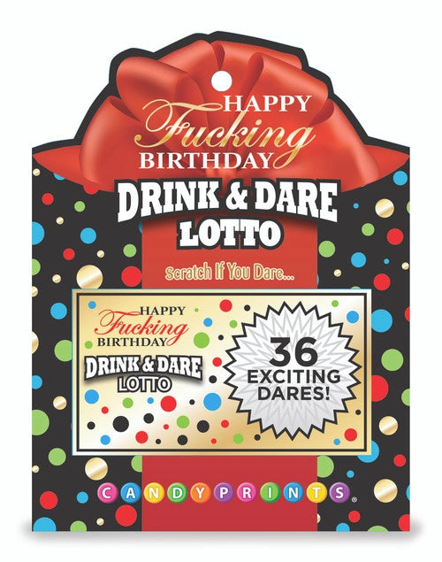 BG.102 - Happy Fucking Birthday Drink & Dare Lotto image 0