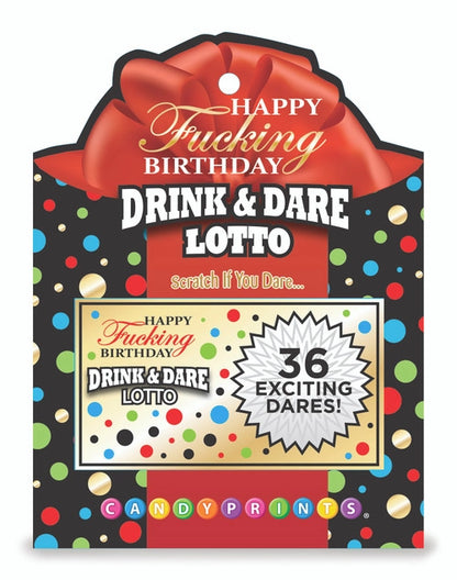 BG.102 - Happy Fucking Birthday Drink & Dare Lotto image 0