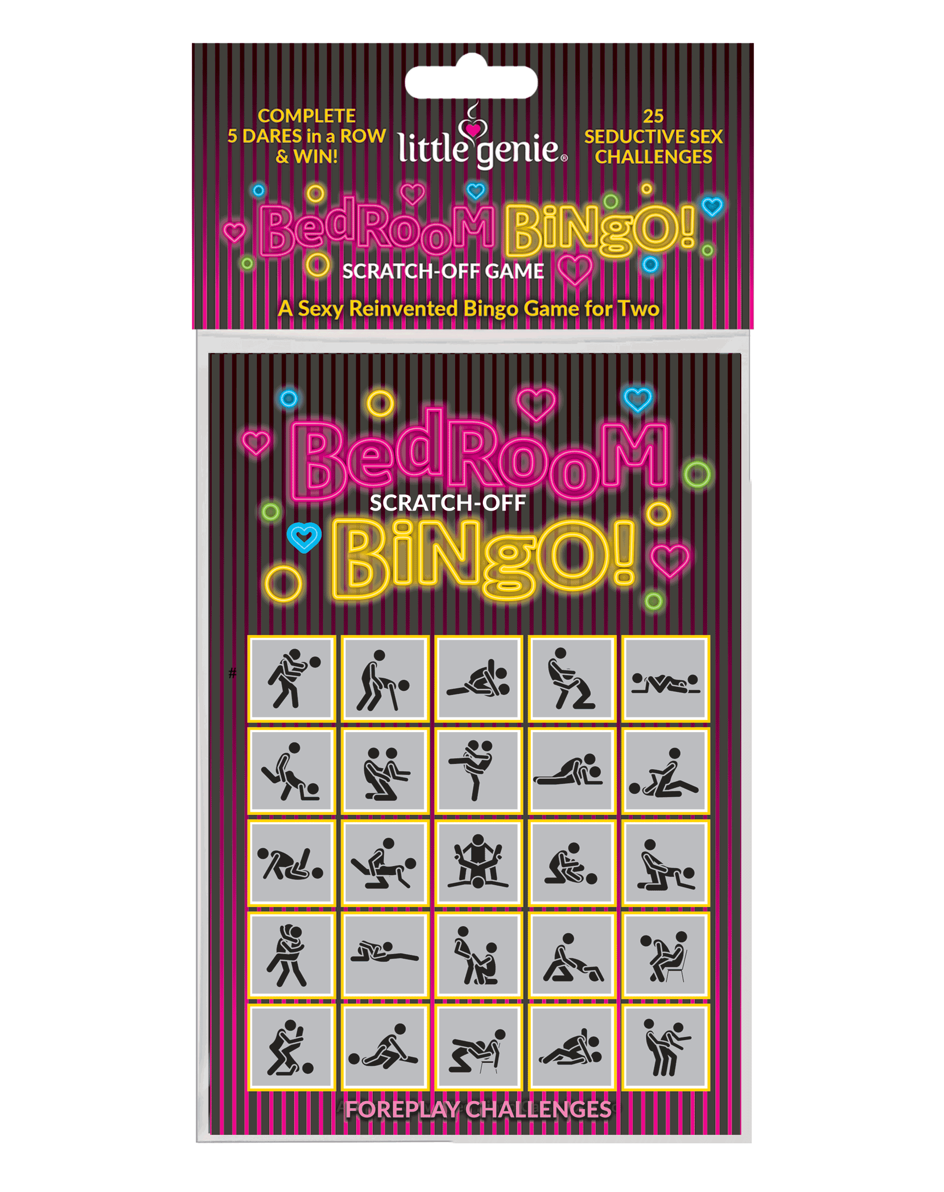 BG.109 - Bedroom Bingo Scratch off Romance Game image 0