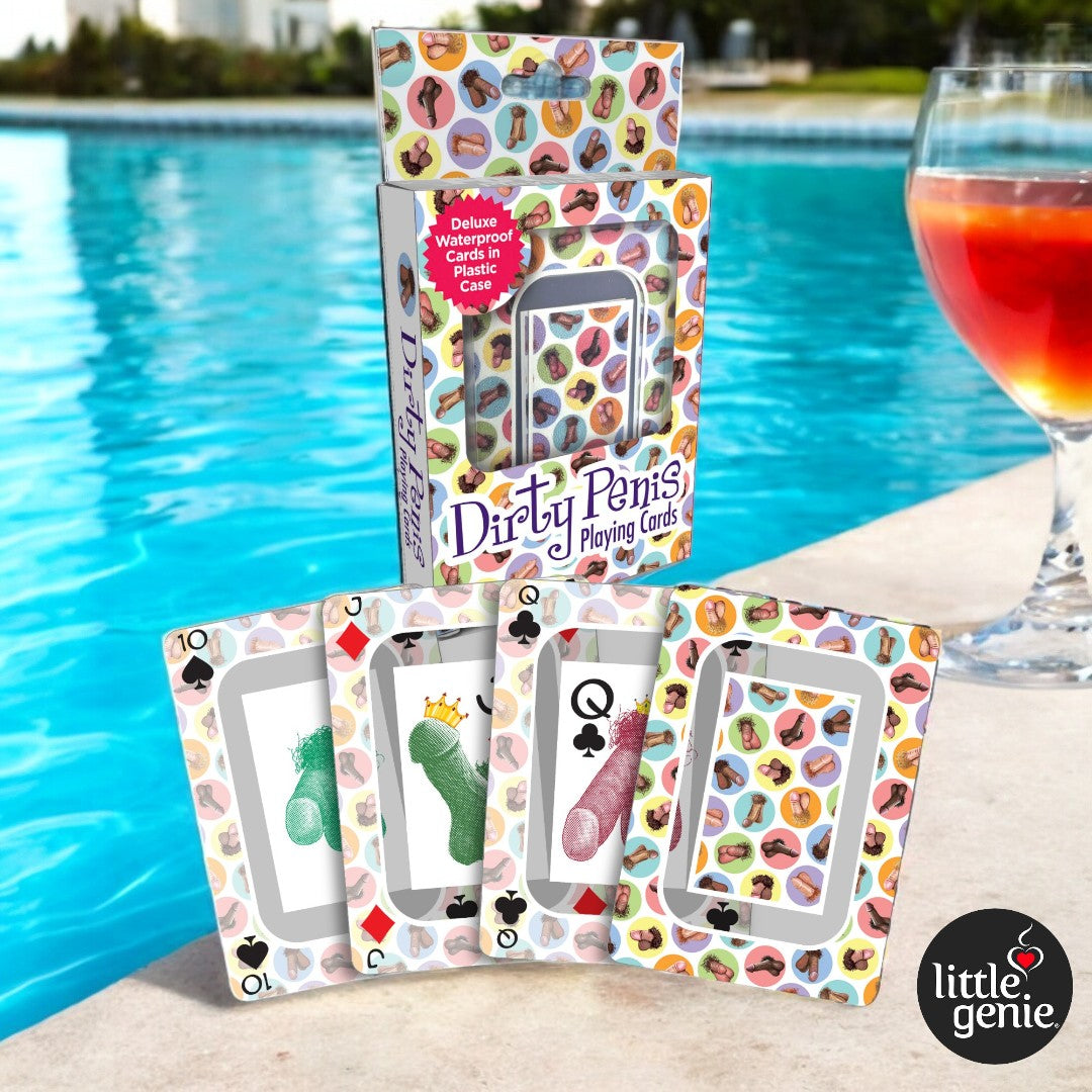 Dirty Penis Waterproof Playing Cards