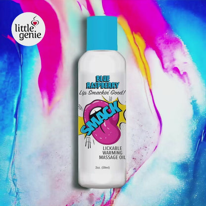 Smack Warming & Lickable Massage Oil Peach 2oz 🍑