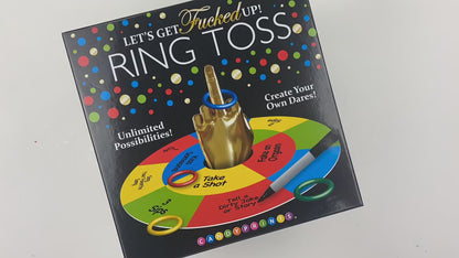 Let's Get Fucked Up Ring Toss Game